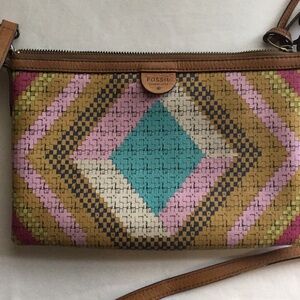Fossil Sydney top zip crossbody